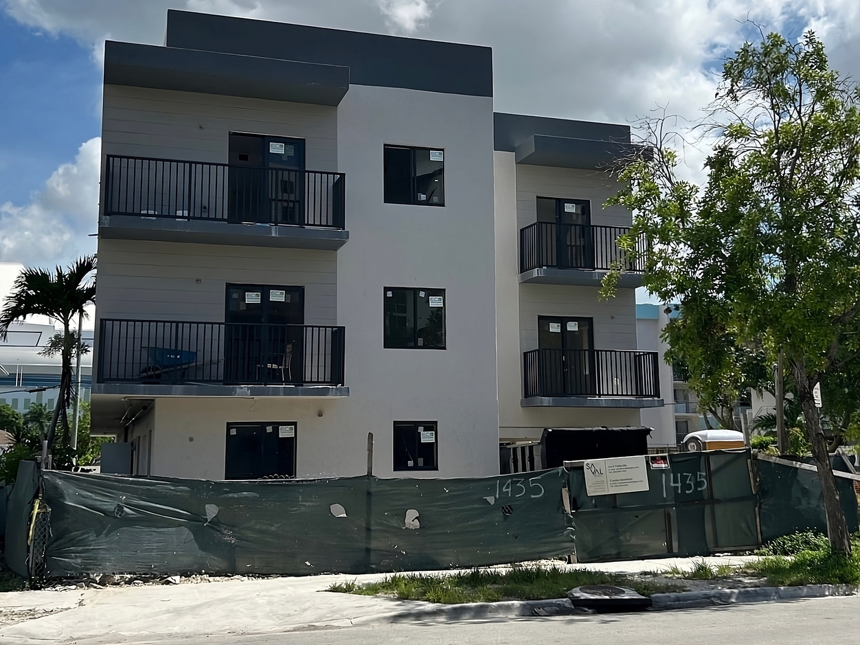 Completed exterior of 1435 MMP