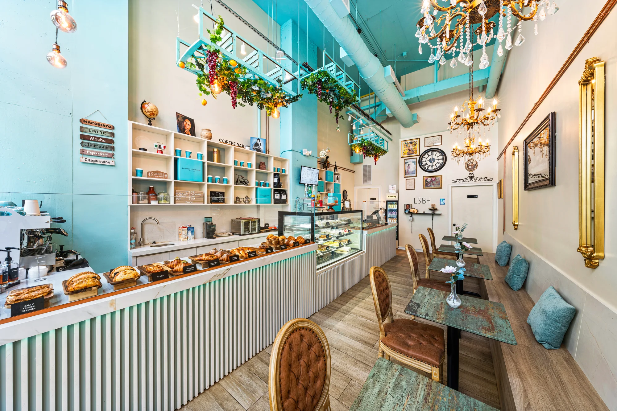 La Suiza Bakehouse restaurant build-out